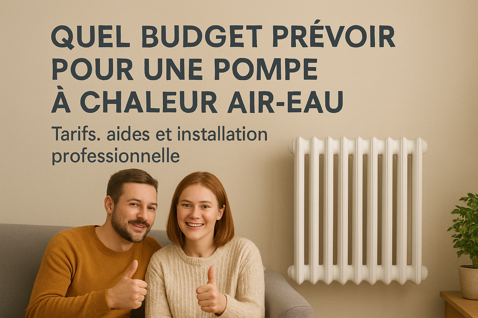 Quel budget prévoir pour une pompe à chaleur air-eau à Condom, Lectoure et Moirax ?